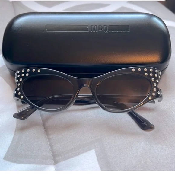 McQ by Alexander McQueen Accessories - McQ by Alexander McQueen Wing Studded Sunglasses